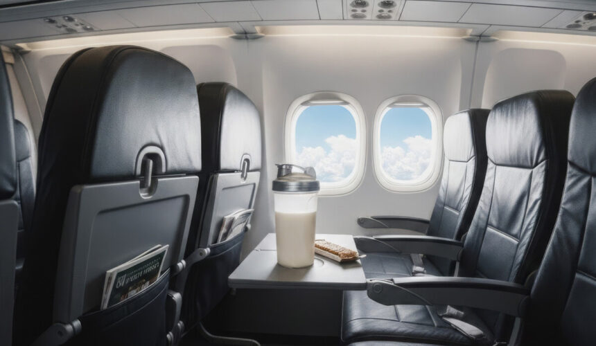 Pack Protein: Beat Jet Lag on Long Flights