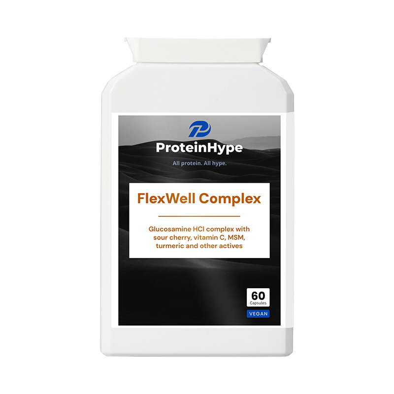FlexWell Complex collagen capsules with glucosamine and turmeric for joint health