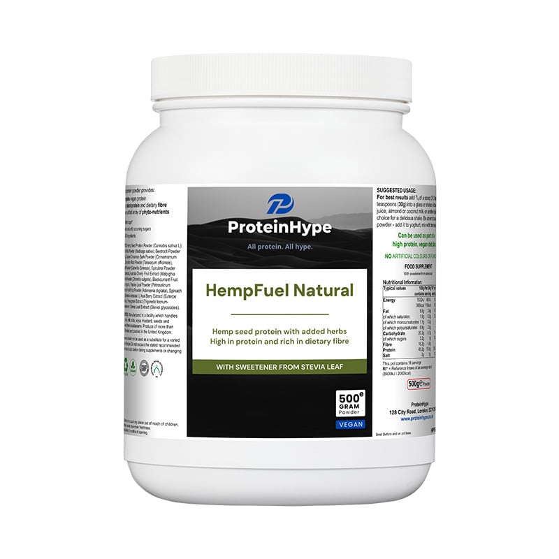HempFuel Natural hemp protein powder with a complete amino acid profile