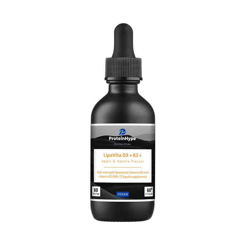 LipoVita D3 K2 Plus liposomal vitamin D3 and K2 drops for bone and immune health
