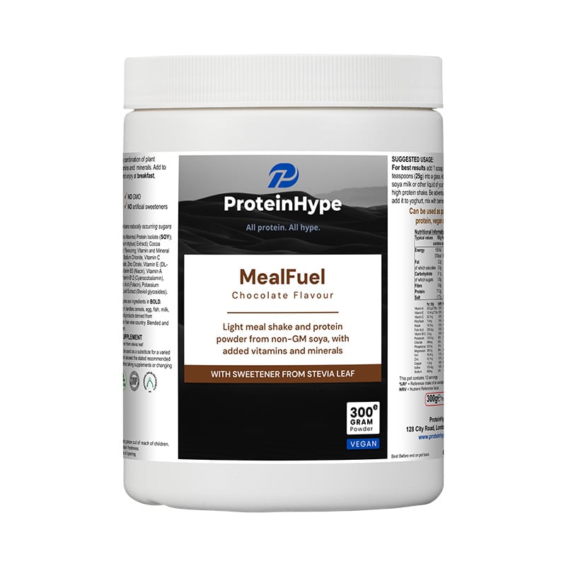 MealFuel chocolate vegan protein and meal shake with vitamins and minerals