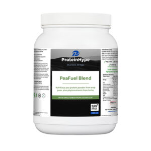 PeaFuel Blend high-protein pea protein powder with fibre and herbs