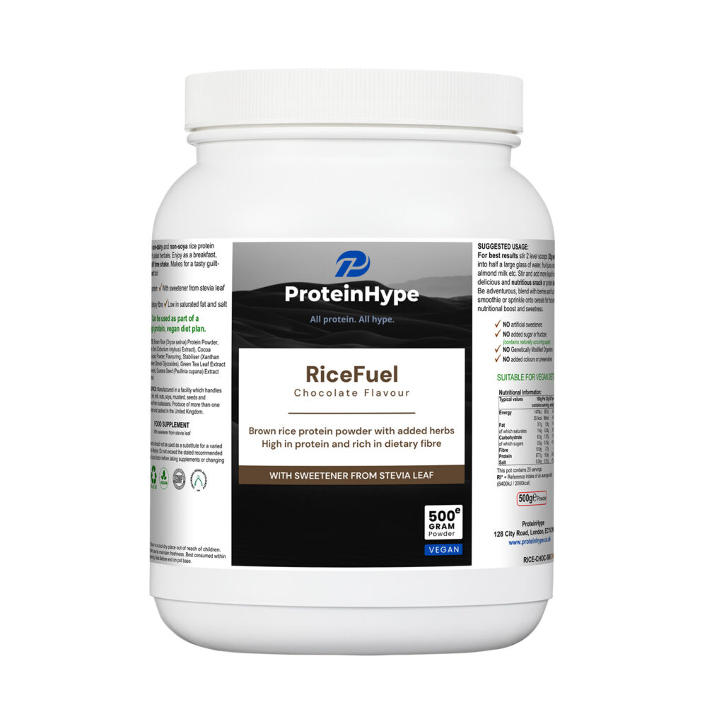 RiceFuel Chocolate | Rice Protein Powder
