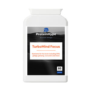 TurboMind Focus brain supplement capsules for cognitive function and energy